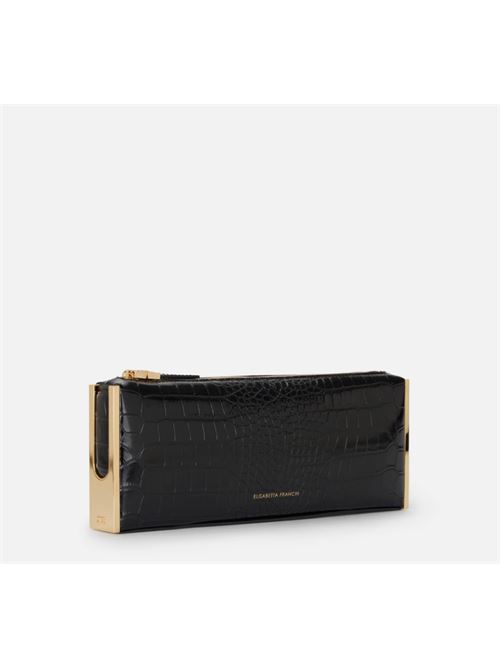 BAGUETTE WITH ZIP ELISABETTA FRANCHI | BS52A56E2110 Nero